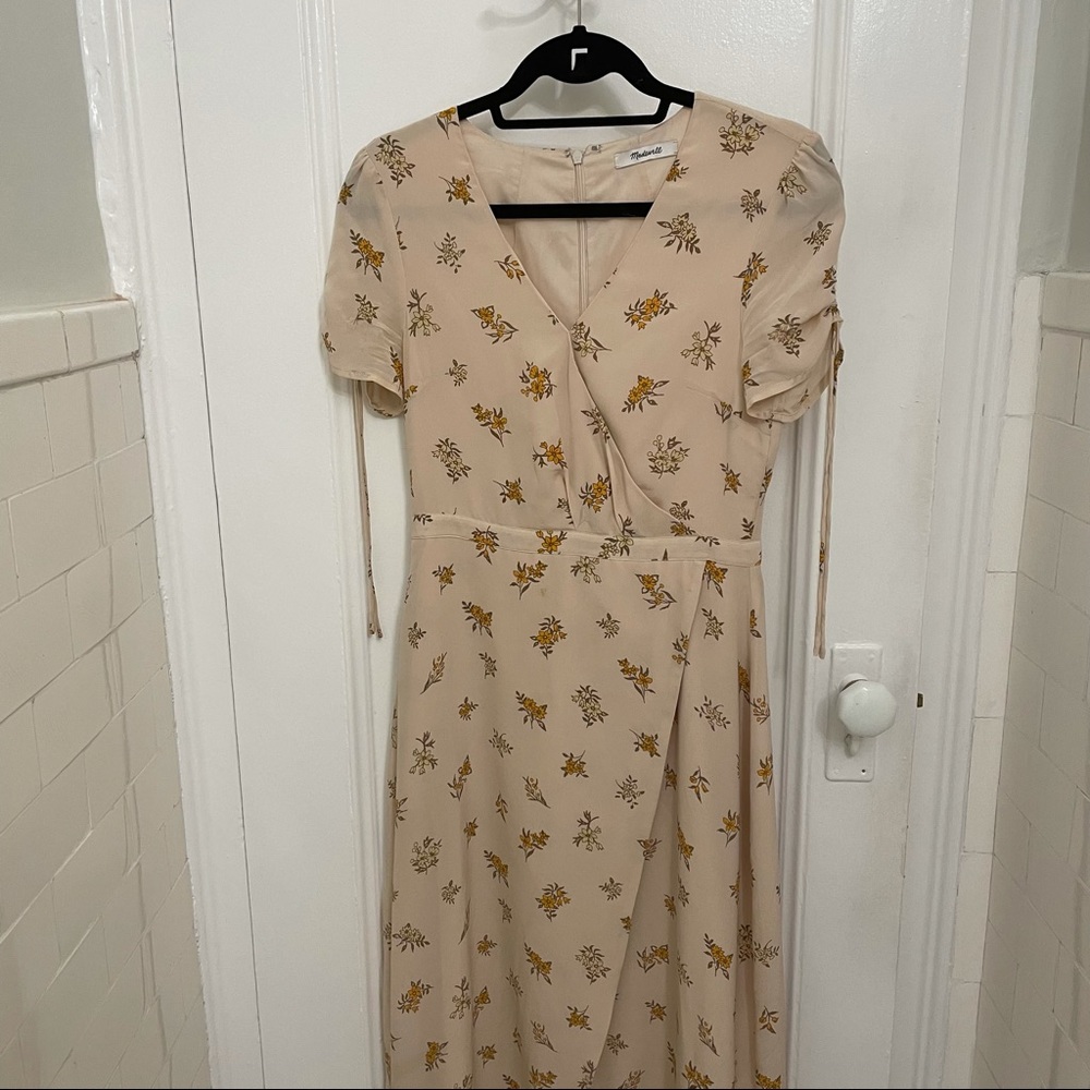 Long floral Madewell dress